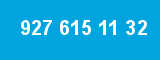 927 615 11 32 927 615 11 32